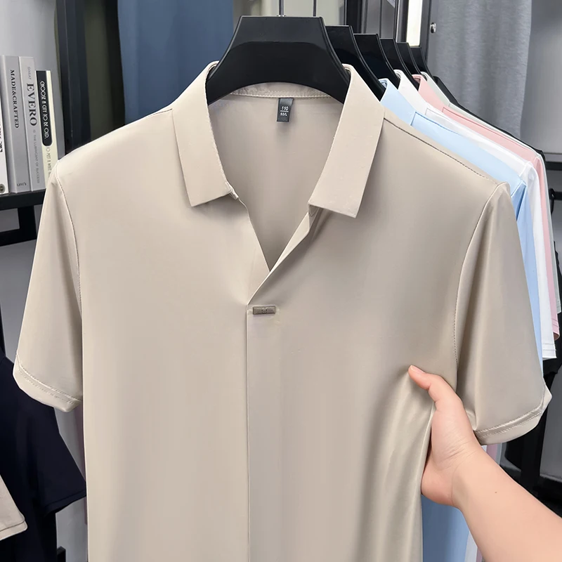 Men'S Polo Formal Wear - Erkekler için ofis resmi kısa kollu