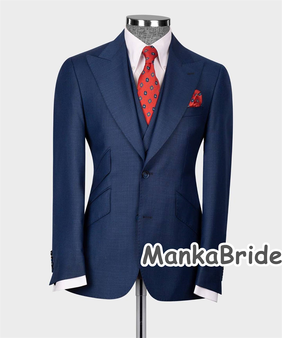 Zarif Lacivert Klasik Düğün Sm - Men Formal Wear Blue incelemesi ve fiyatı