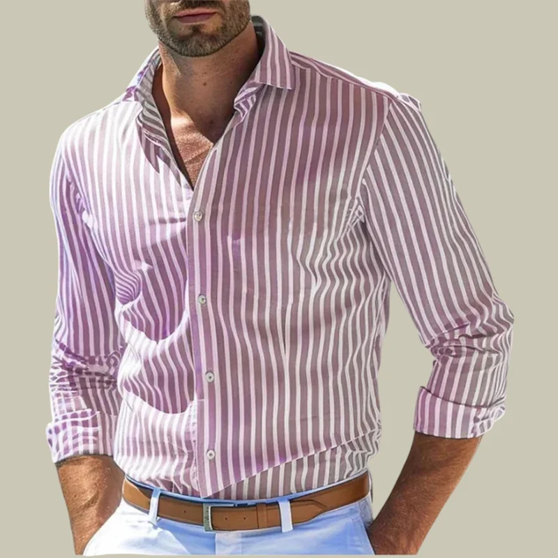 Erkek slim fit çizgili yaka uz - Y2K Formal Wear Men incelemesi ve fiyatı