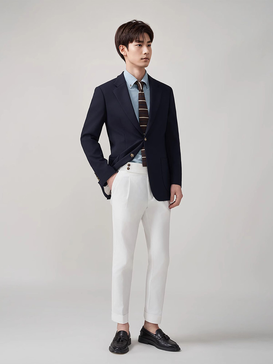 Gençler için %50 Yün Erkek Bla - Men'S Formal Wear For Graduation incelemesi ve fiyatı