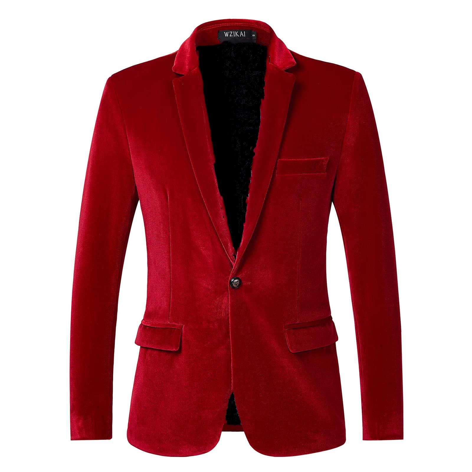 Gençler İçin Slim Fit Kadife B - Men Formal Wear Blue incelemesi ve fiyatı