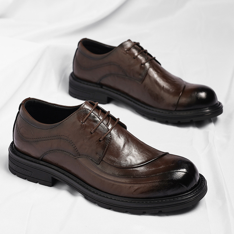 Kahverengi Parlatılmış Hakiki  - Men'S Formal Wear For A Wedding incelemesi ve fiyatı