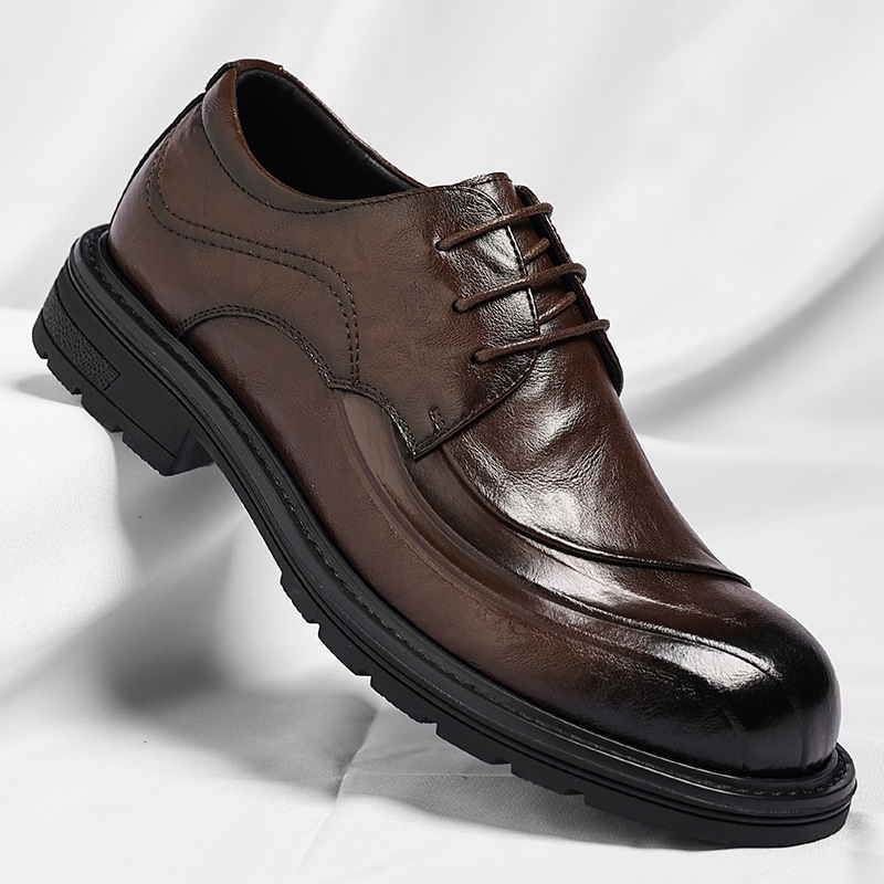 Kahverengi Parlatılmış Hakiki  - Men'S Formal Wear For A Wedding incelemesi ve fiyatı