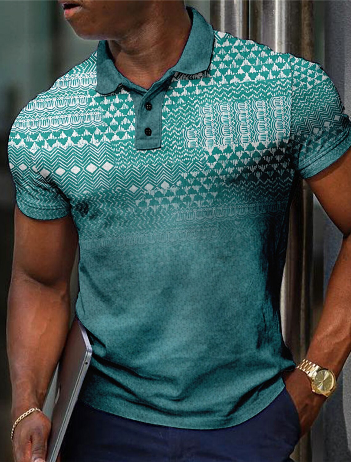 Moda erkek Ekose Polo Gömlek G - Men'S Polo Formal Wear incelemesi ve fiyatı