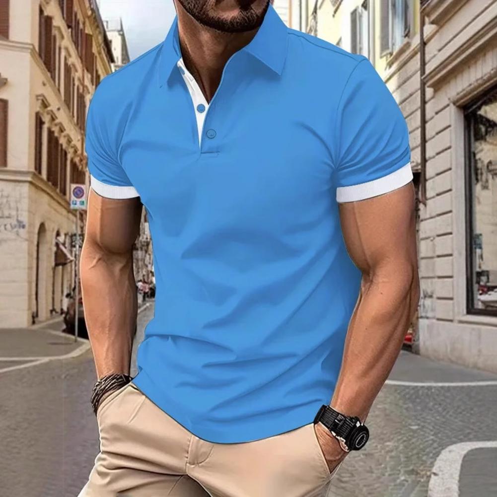 Erkek Üstleri Yaka Kısa Kollu  - Men'S Polo Formal Wear incelemesi ve fiyatı