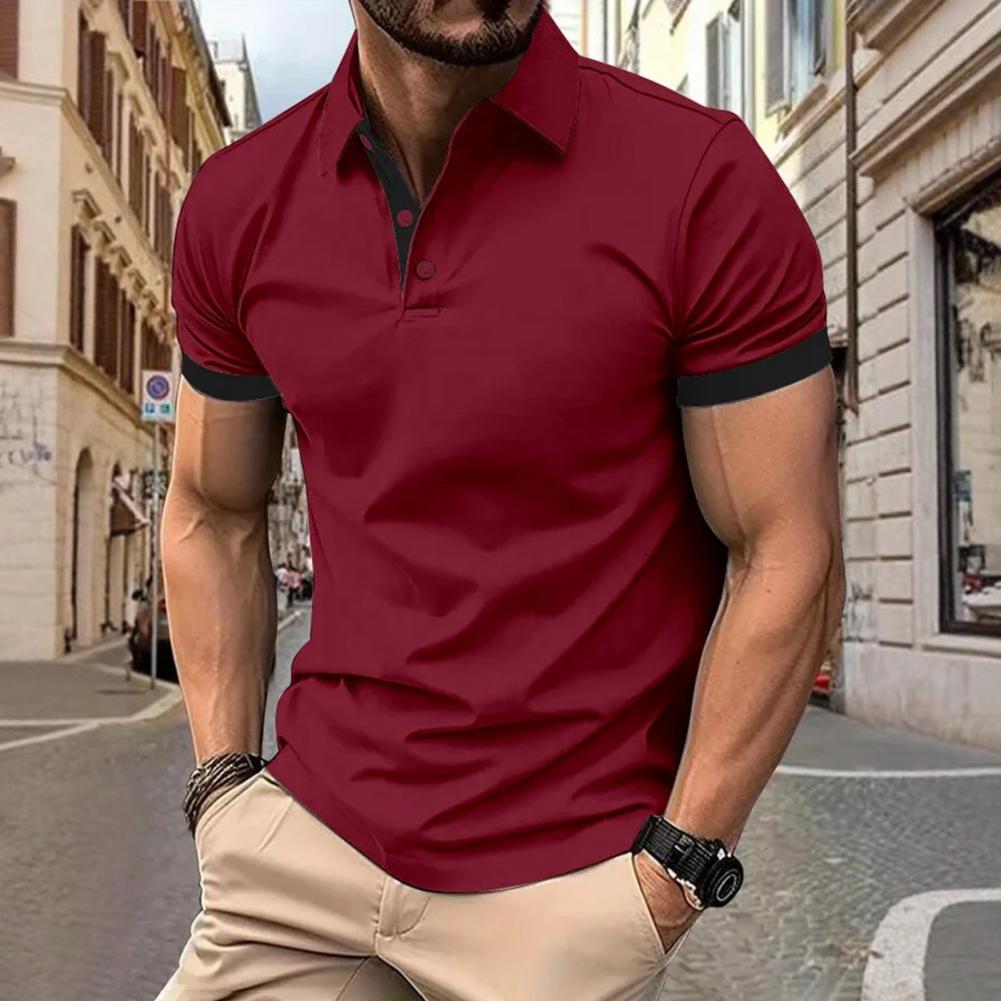 Erkek Üstleri Yaka Kısa Kollu  - Men'S Polo Formal Wear incelemesi ve fiyatı