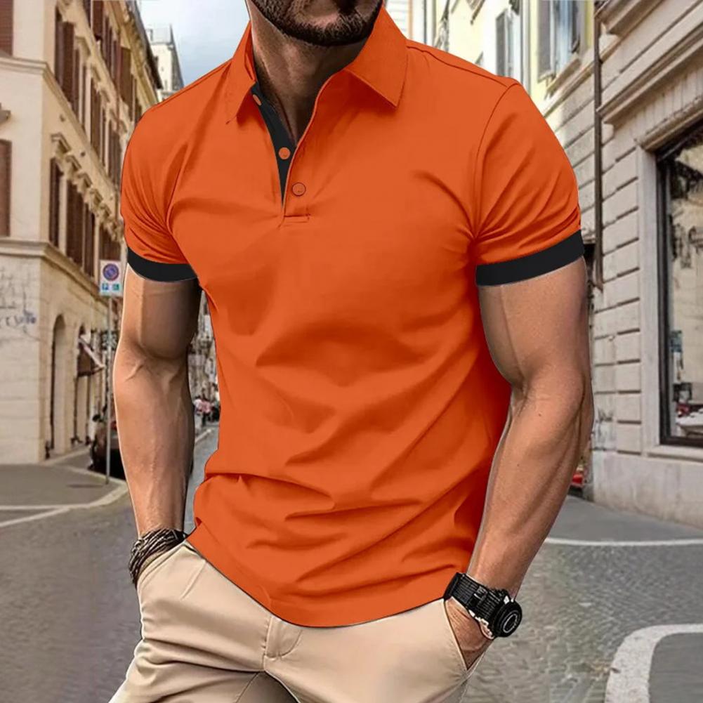 Erkek Üstleri Yaka Kısa Kollu  - Men'S Polo Formal Wear incelemesi ve fiyatı