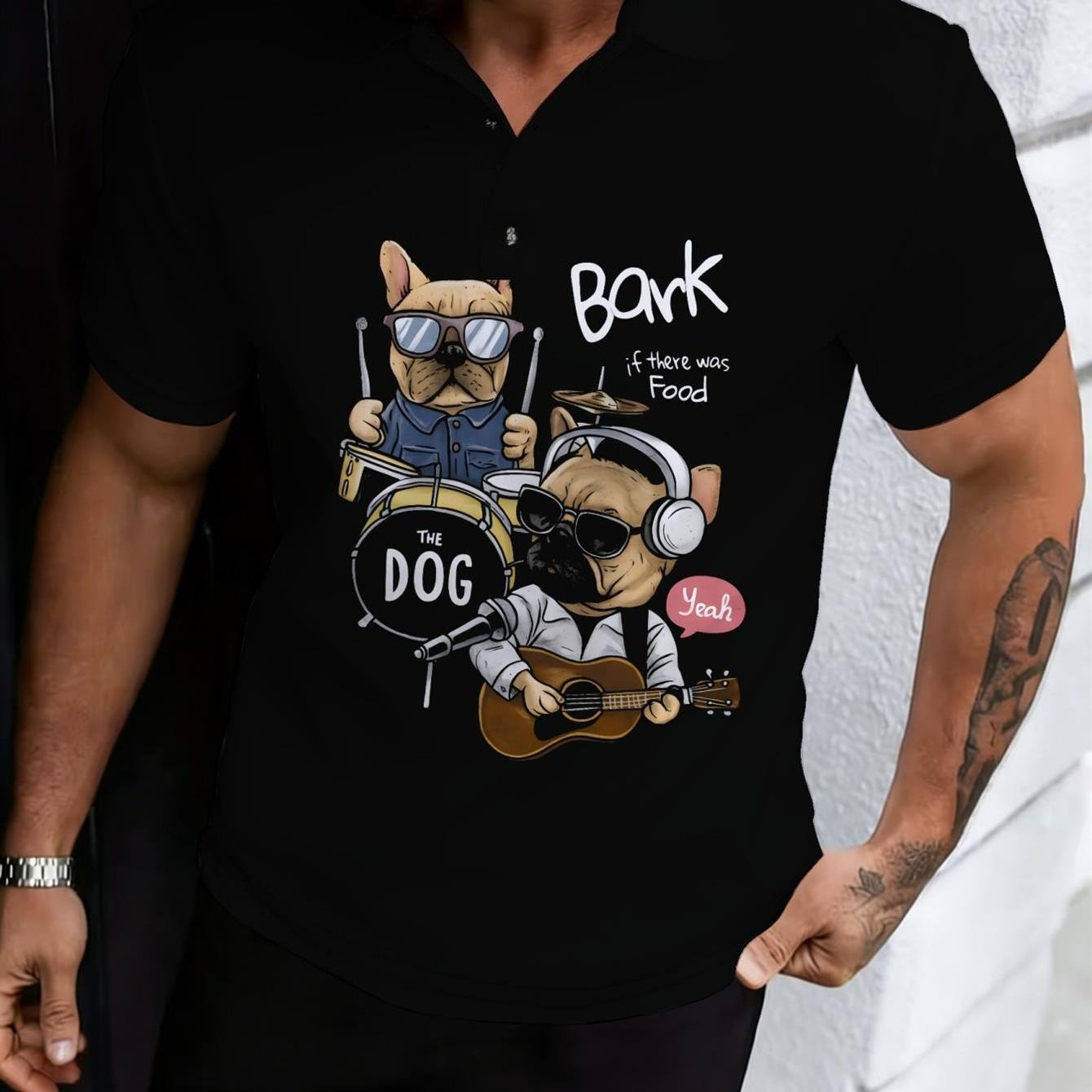 Erkek Günlük Polo Gömlek Siyah - Men'S Polo Formal Wear incelemesi ve fiyatı