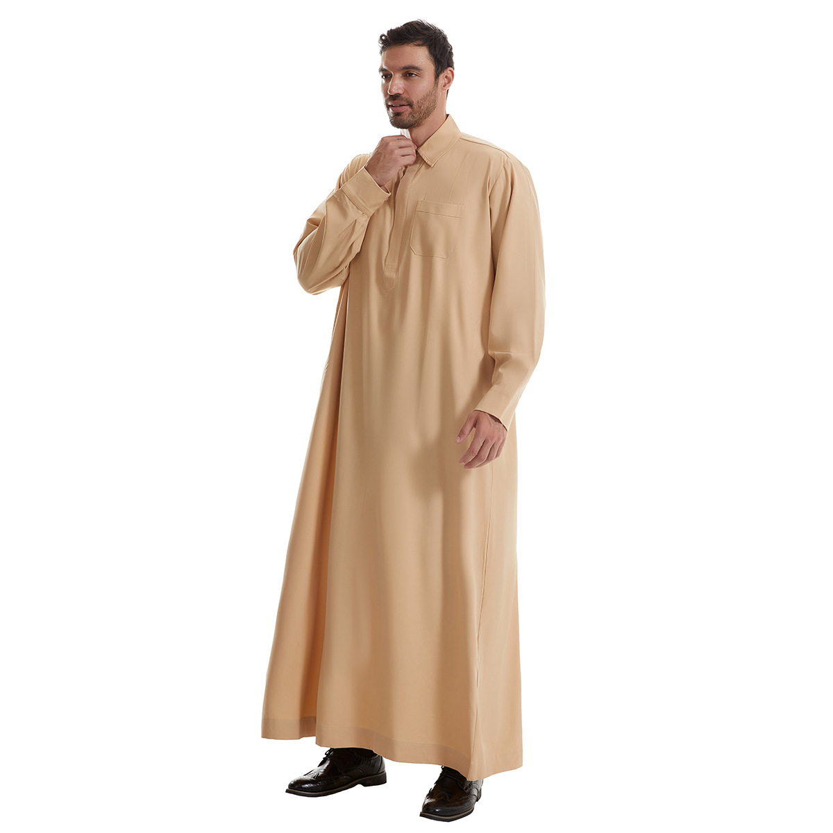 Erkekler için Jubba Thobe Uzun - Men Formal Wear Dubai incelemesi ve fiyatı