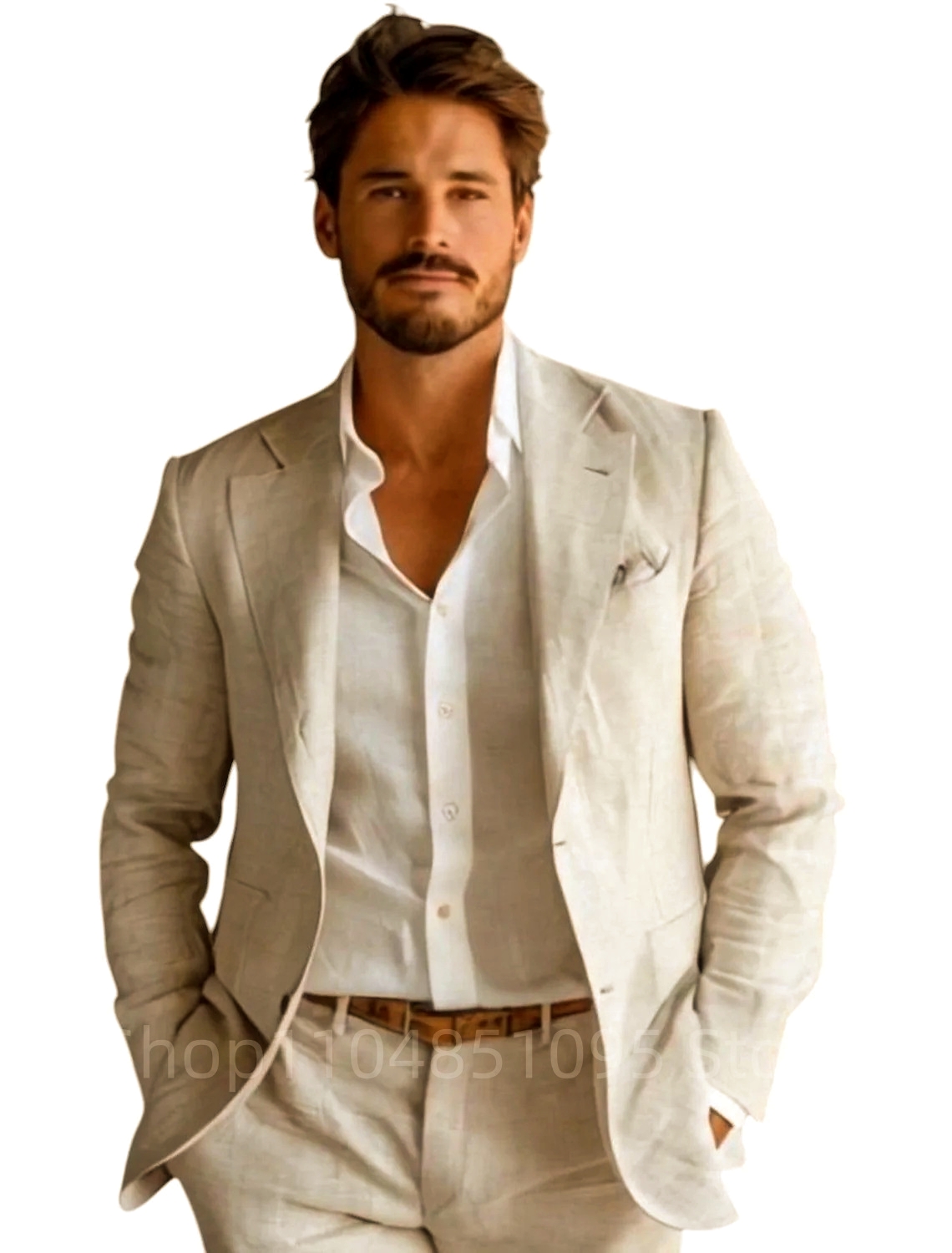 Mavi Slim Fit Erkek Keten Blaz - Men Formal Wear Blue incelemesi ve fiyatı