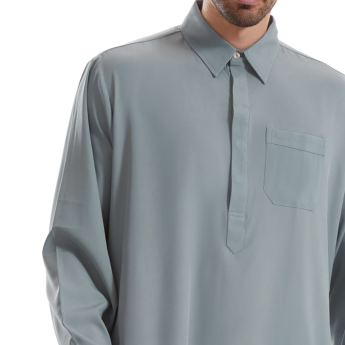 Erkekler için Jubba Thobe Uzun - Men Formal Wear Dubai incelemesi ve fiyatı
